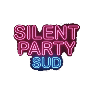 logo silent party sud location de casques pour silent party dans toute la france