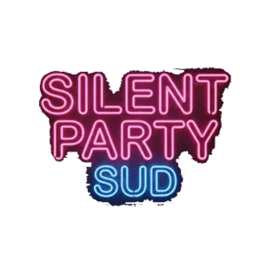 logo silent party sud location de casques pour silent party dans toute la france